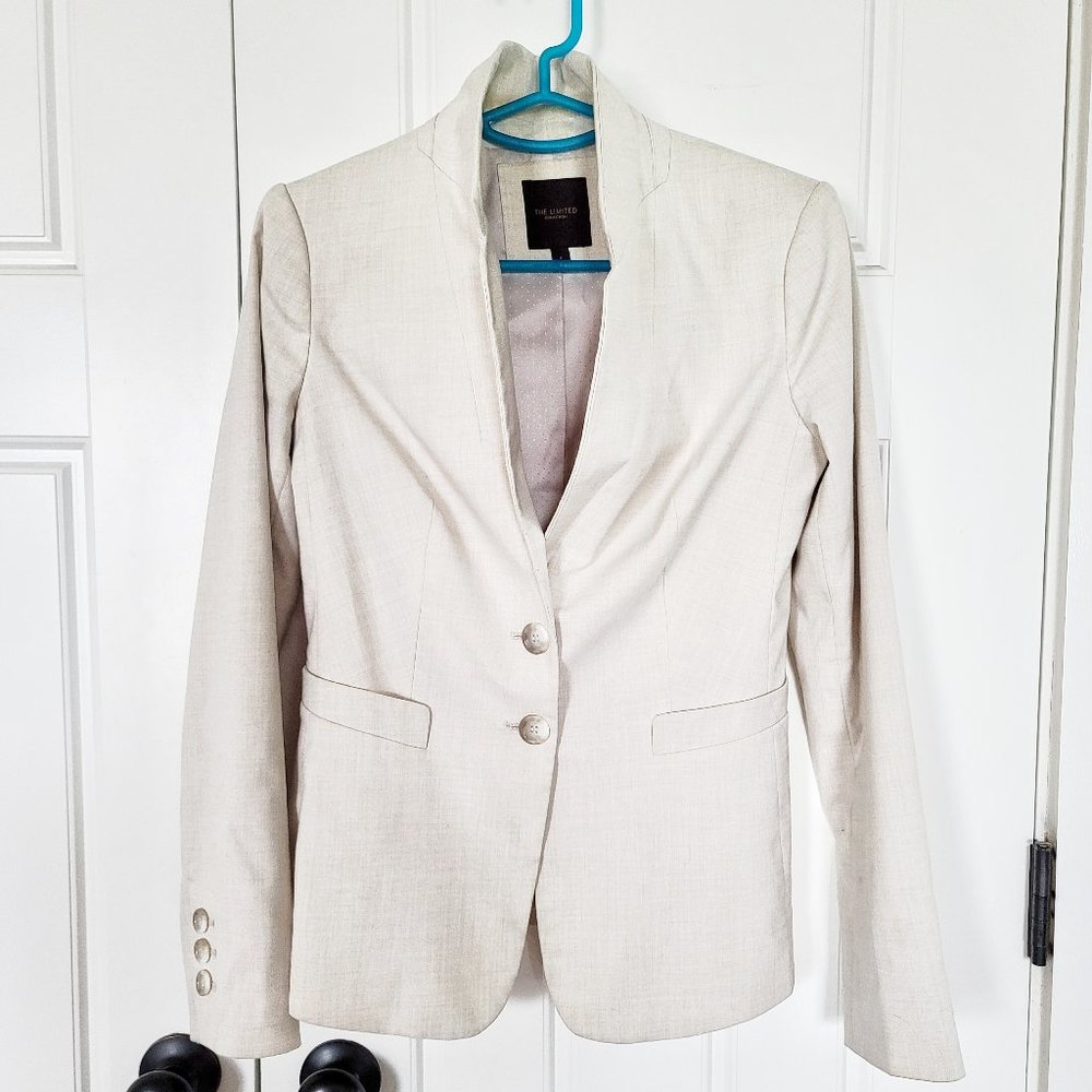 9/20 THE LIMITED CREME JACKET